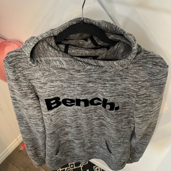 Bench fleece grey hoodie - Picture 4 of 5